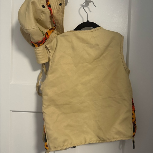 Kids Adventure Explorer Costume Set - Beige and Orange - Picture 2 of 2